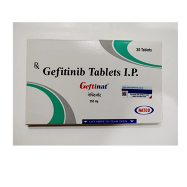 吉非替尼Geftinib 250mg*30片(印度NATCO)【肺癌】