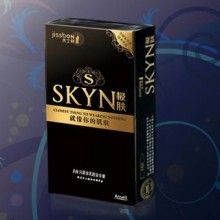 【计生避孕】杰士邦 极肤SKYN 非乳胶 避孕套 10只装