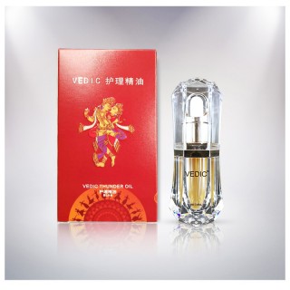 【情趣用品】VEDIC护理精油雷油 男用助勃增硬VEDIC THUNDER印度神油( 红色包装 限线上电商专拍）