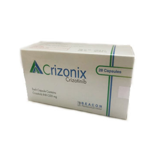 克唑替尼(赛可瑞)250mg*28粒Crizonix(Crizotinib)(孟加拉Beacon)【肺癌】
