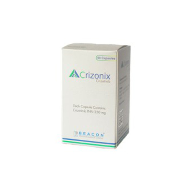 克唑替尼(赛可瑞)250mg*60粒Crizonix(Crizotinib)(孟加拉Beacon)【肺癌】